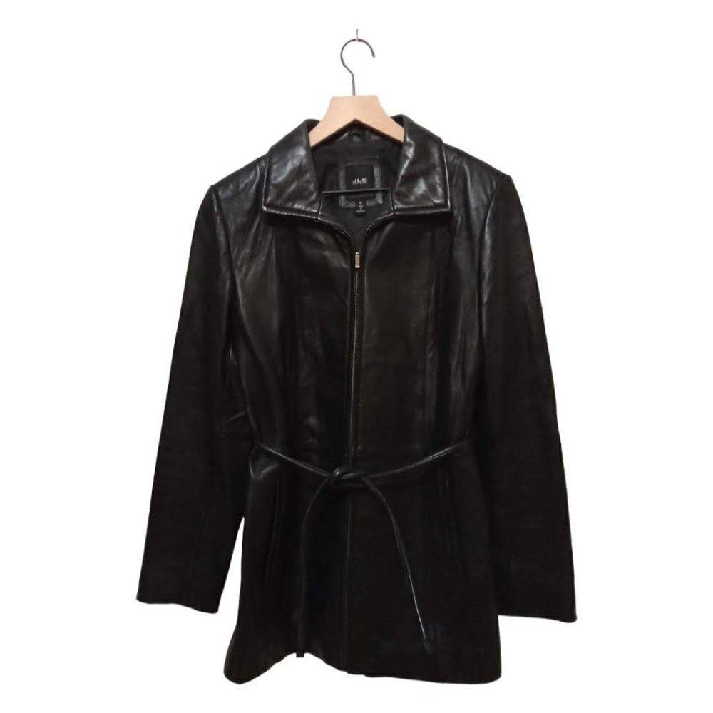 Women's Black Leather Jacket